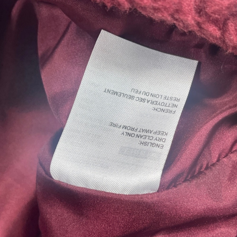 Elodie Girl Sherpa Teddy Jacket Dusty Rose Full Zip Girls L 13-14 - Picture 9 of 9